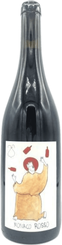 27,95 € Бесплатная доставка | Красное вино Vini Conestabile della Staffa Monaco Rosso I.G.T. Umbria Umbria Италия Sangiovese, Aleático, Ciliegiolo бутылка 75 cl