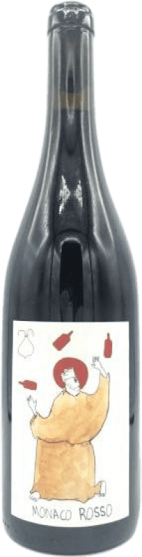 22,95 € Бесплатная доставка | Красное вино Vini Conestabile della Staffa Monaco Rosso I.G.T. Umbria Umbria Италия Sangiovese, Aleático, Ciliegiolo Eco Эко Био Органический бутылка 75 cl