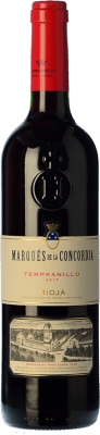 5,95 € 送料無料 | 赤ワイン Marqués de La Concordia オーク D.O.Ca. Rioja ラ・リオハ スペイン Tempranillo ボトル 75 cl