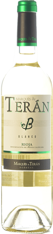 8,95 € Envío gratis | Vino blanco Marqués de Terán Blanco D.O.Ca. Rioja La Rioja España Viura, Sauvignon Blanca Botella 75 cl