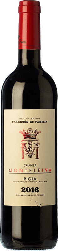 7,95 € 免费送货 | 红葡萄酒 Marqués de Tomares Monteleiva Crianza — 陈酿 D.O.Ca. Rioja 拉里奥哈 西班牙 Tempranillo — 丹魄, Viura — 维乌拉 75 cl