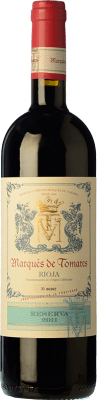 17,95 € Envio grátis | Vinho tinto Marqués de Tomares Reserva D.O.Ca. Rioja La Rioja Espanha Tempranillo, Graciano, Mazuelo, Viura Garrafa 75 cl