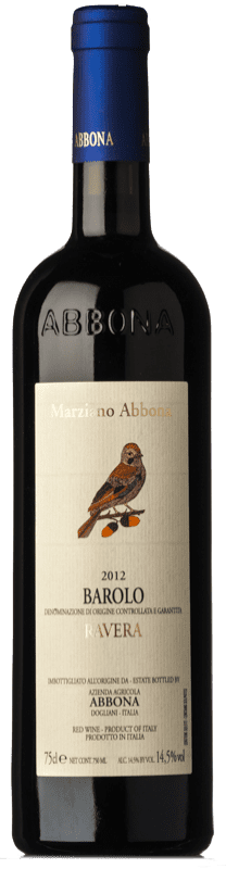 47,95 € Free Shipping | Red Wine Abbona Ravera D.O.C.G. Barolo Piemonte Italy Nebbiolo 75 cl