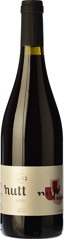 18,95 € Free Shipping | Red wine Mas Bertran Nutt Young D.O. Penedès Catalonia Spain Sumoll Bottle 75 cl