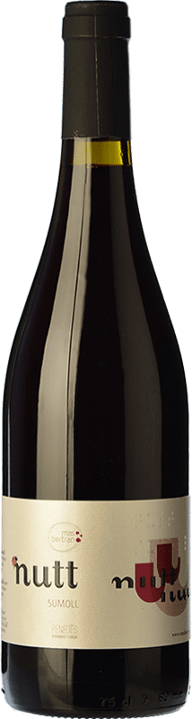 32,95 € Free Shipping | Red Wine Mas Bertran Nutt Young D.O. Penedès Catalonia Spain Sumoll Eco — Organic Bottle 75 cl
