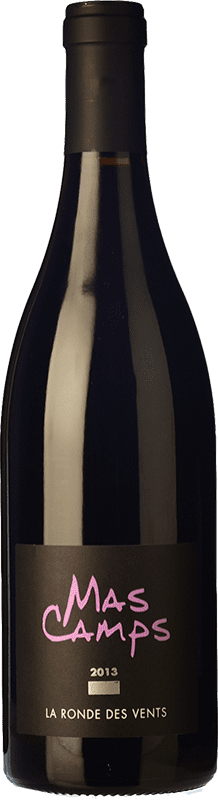 13,95 € 免费送货 | 红酒 Mas Camps La Ronde des Vents 橡木 A.O.C. Côtes du Roussillon Villages 鲁西永 法国 Syrah, Grenache, Monastrell 瓶子 75 cl