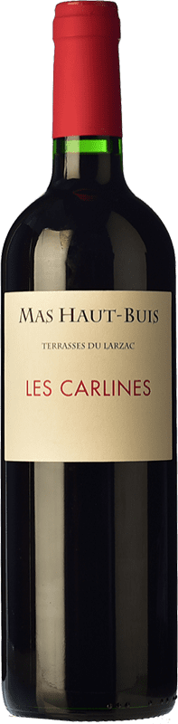 15,95 € 送料無料 | 赤ワイン Haut-Buis Les Carlines Terrasses du Larzac 若い ラングドック フランス Syrah, Grenache, Carignan ボトル 75 cl