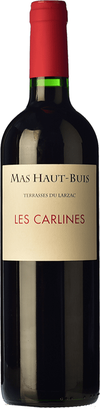15,95 € Spedizione Gratuita | Vino rosso Haut-Buis Les Carlines Terrasses du Larzac Giovane Languedoc Francia Syrah, Grenache, Carignan Bottiglia 75 cl