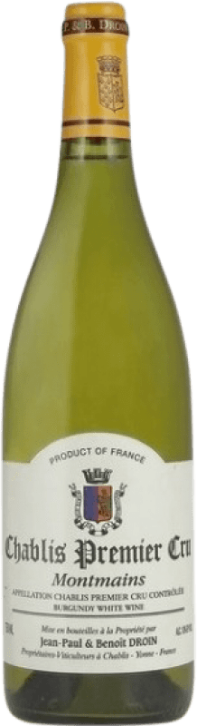 39,95 € Envoi gratuit | Vin blanc Jean-Paul & Benoît Droin Montmains A.O.C. Chablis Bourgogne France Chardonnay Bouteille 75 cl