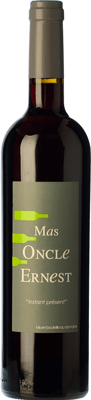 10,95 € Free Shipping | Red wine Oncle Ernest Instant Présent Aged A.O.C. Côtes du Ventoux Rhône France Syrah, Grenache, Carignan Bottle 75 cl