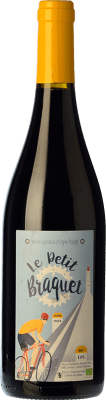 12,95 € Envio grátis | Vinho tinto Oncle Ernest Le Petit Braquet Jovem A.O.C. Côtes du Ventoux Rhône França Syrah, Grenache Garrafa 75 cl