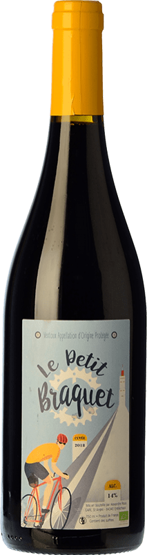 12,95 € Free Shipping | Red wine Oncle Ernest Le Petit Braquet Young A.O.C. Côtes du Ventoux Rhône France Syrah, Grenache Bottle 75 cl