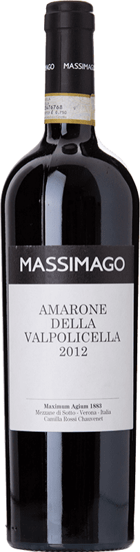 66,95 € Envío gratis | Vino tinto Massimago D.O.C.G. Amarone della Valpolicella Veneto Italia Corvina, Rondinella, Corvinone Botella 75 cl