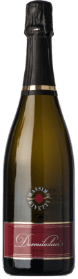 29,95 € Envío gratis | Espumoso blanco Massimo Rivetti Metodo Classico Brut D.O.C. Piedmont Piemonte Italia Pinot Negro, Nebbiolo, Chardonnay Botella 75 cl