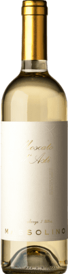 17,95 € Бесплатная доставка | Сладкое вино Massolino Serralunga D.O.C.G. Moscato d'Asti Пьемонте Италия Muscat White бутылка 75 cl