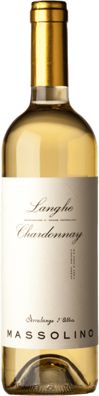 13,95 € Бесплатная доставка | Белое вино Massolino D.O.C. Langhe Пьемонте Италия Chardonnay бутылка 75 cl