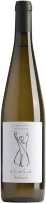 18,95 € Envio grátis | Vinho branco Narupa Alalá D.O. Rías Baixas Galiza Espanha Albariño Garrafa 75 cl
