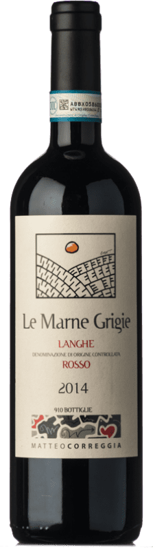39,95 € Spedizione Gratuita | Vino Rosso Matteo Correggia Le Marne Grigie D.O.C. Langhe Piemonte Italia Merlot, Syrah, Cabernet Sauvignon, Cabernet Franc, Petit Verdot 75 cl