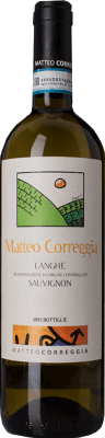 29,95 € Envío gratis | Vino Blanco Matteo Correggia D.O.C. Langhe Piemonte Italia Sauvignon 75 cl