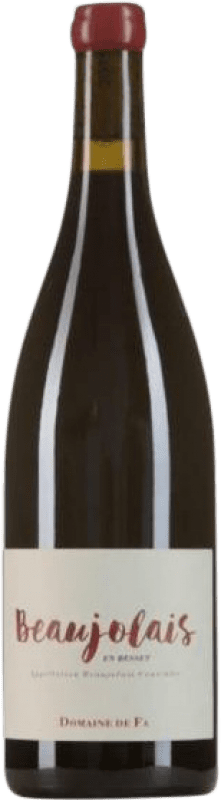 19,95 € Бесплатная доставка | Красное вино Domaine de Fa A.O.C. Beaujolais Beaujolais Франция Gamay бутылка 75 cl