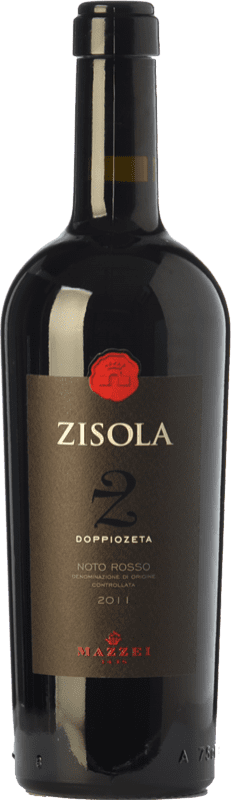 34,95 € Free Shipping | Red wine Mazzei Zisola Doppiozeta D.O.C. Noto Sicily Italy Syrah, Cabernet Franc, Nero d'Avola Bottle 75 cl