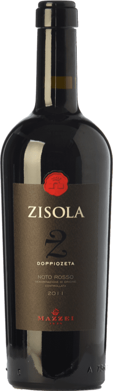 36,95 € Free Shipping | Red Wine Mazzei Zisola Doppiozeta D.O.C. Noto Sicily Italy Syrah — Shiraz, Cabernet Franc, Nero d'Avola Bottle 75 cl