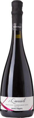 7,95 € Kostenloser Versand | Süßwein Medici Ermete Dolce I Quercioli D.O.C. Reggiano Emilia-Romagna Italien Lambrusco 75 cl