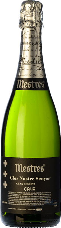 35,95 € Envoi gratuit | Vin Mousseux Blanc Mestres Clos Nostre Senyor Brut Nature D.O. Cava Espagne Macabeo — Macabeu, Xarel·lo, Parellada Bouteille 75 cl