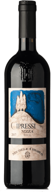 19,95 € 免费送货 | 红酒 Michele Chiarlo I Cipressi D.O.C.G. Nizza 皮埃蒙特 意大利 Barbera 瓶子 75 cl