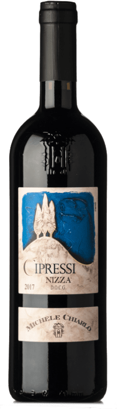 19,95 € Free Shipping | Red wine Michele Chiarlo I Cipressi D.O.C.G. Nizza Piemonte Italy Barbera Bottle 75 cl