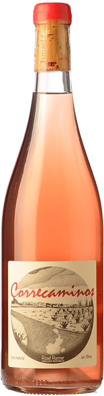 18,95 € Envio grátis | Vinho Rosé Microbio Correcaminos Espanha Tempranillo, Verdejo Garrafa 75 cl
