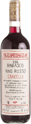 16,95 € Envío gratis | Vino tinto Rabasco Rosso Cancelli I.G. Vino da Tavola Abruzzo Italia Montepulciano Botella 75 cl
