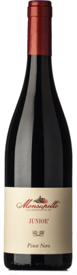 15,95 € Kostenloser Versand | Rotwein Monsupello Junior I.G.T. Provincia di Pavia Lombardei Italien Pinot Schwarz Flasche 75 cl