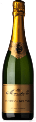 26,95 € Kostenloser Versand | Weißer Sekt Monsupello Cà del Tava Brut — Herb Klassisch, Cuvée I.G.T. Lombardia Lombardei Italien Pinot Noir — Spätburgunder, Chardonnay 75 cl