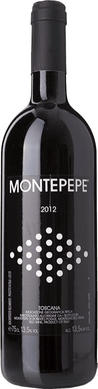 19,95 € Бесплатная доставка | Красное вино Montepepe Rosso I.G.T. Toscana Тоскана Италия Syrah, Massareta бутылка 75 cl