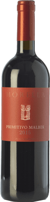 22,95 € Spedizione Gratuita | Vino rosso Morella Primitivo Malbek I.G.T. Salento Puglia Italia Malbec, Primitivo Bottiglia 75 cl