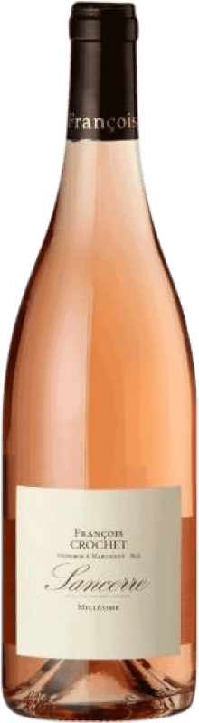 19,95 € Free Shipping | Rosé Wine Francois Crochet Rosé A.O.C. Sancerre Loire France Pinot Noir Eco — Organic 75 cl