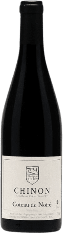 36,95 € Envio grátis | Vinho tinto Philippe Alliet Coteau Noiré A.O.C. Chinon Loire França Cabernet Franc Garrafa 75 cl