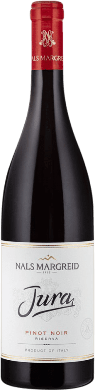 32,95 € Kostenloser Versand | Rotwein Nals Margreid Jura Reserve D.O.C. Alto Adige Trentino-Südtirol Italien Pinot Schwarz Flasche 75 cl