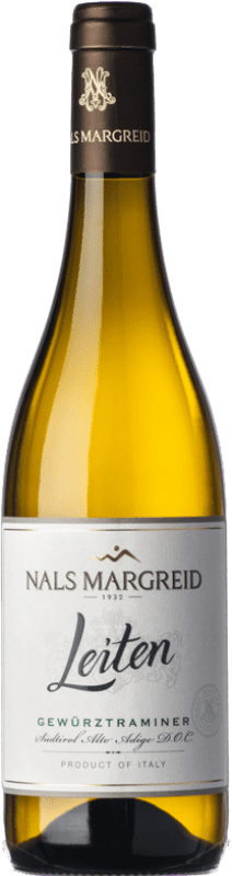 19,95 € Envio grátis | Vinho branco Nals Margreid Leiten D.O.C. Alto Adige Trentino-Alto Adige Itália Gewürztraminer Garrafa 75 cl