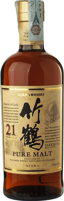1 744,95 € Envoi gratuit | Whisky Single Malt Nikka Taketsuru Japon 21 Ans Bouteille 70 cl