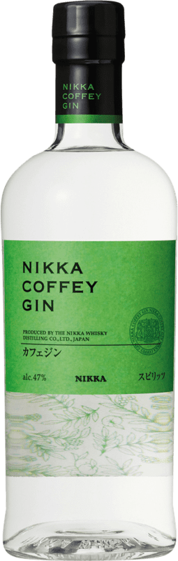 57,95 € Envío gratis | Ginebra Gin Nikka Coffey Japón 70 cl