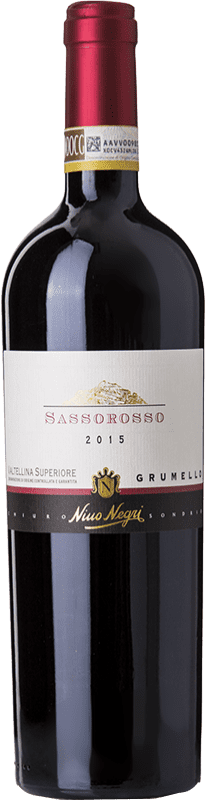 21,95 € Free Shipping | Red Wine Nino Negri Grumello Sassorosso Superior D.O.C. Valtellina Lombardia Italy Nebbiolo 75 cl