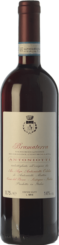 39,95 € Envio grátis | Vinho Tinto Odilio Antoniotti D.O.C. Bramaterra Piemonte Itália Nebbiolo, Croatina, Vespolina, Rara Eco — Biológico 75 cl