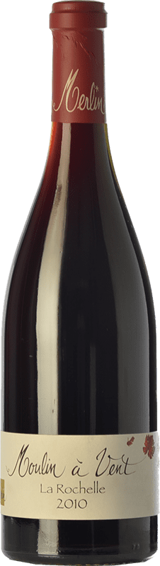 28,95 € Envío gratis | Vino tinto Olivier Merlin La Rochelle Crianza A.O.C. Moulin à Vent Beaujolais Francia Gamay Botella 75 cl