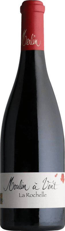 46,95 € Envío gratis | Vino Tinto Olivier Merlin La Rochelle Crianza A.O.C. Moulin à Vent Beaujolais Francia Gamay 75 cl