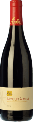 24,95 € Бесплатная доставка | Красное вино Olivier Merlin старения A.O.C. Moulin à Vent Beaujolais Франция Gamay бутылка 75 cl