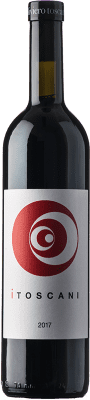 12,95 € 免费送货 | 红酒 Oliviero Toscani iToscani I.G.T. Toscana 托斯卡纳 意大利 Syrah, Teroldego 瓶子 75 cl