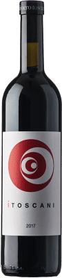 12,95 € Free Shipping | Red Wine Oliviero Toscani iToscani I.G.T. Toscana Tuscany Italy Syrah — Shiraz, Teroldego 75 cl
