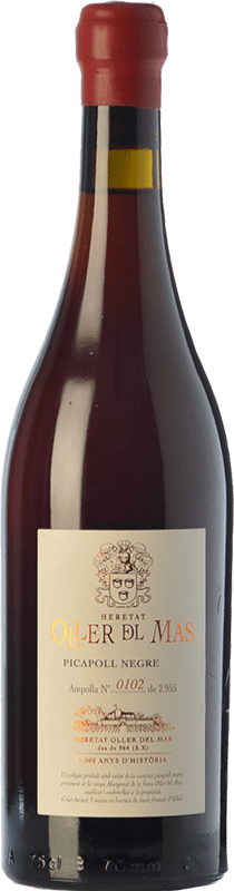 57,95 € Envío gratis | Vino tinto Oller del Mas Negre Crianza D.O. Pla de Bages Cataluña España Picapoll Botella 75 cl